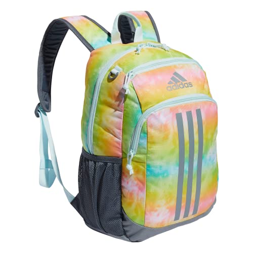 adidas Young BTS Creator 2 Backpack DISCONTINUED - color: Stone Wash Rainbow/Grey/Almost Blue