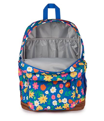 JanSport Cool Backpack with 15-inch Laptop Sleeve, Large Computer Bag Rucksack with 2 Compartments, Ergonomic Straps, Flower Market - color: Flower Market