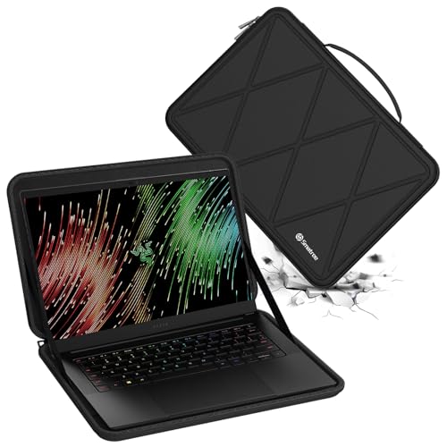 Smatree Hard EVA Protective Sleeve Case Compatible for 14 inch Razer Blade 14 2023/2024 Notebook Bag (X8253) - color: X Series-Black, size: For 14 inch Razer Blade 14 2023/2024(X8253)