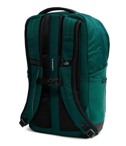 The North Face Lichen Daypack - Everyday Commuter Backpack, Laptop Sleeve, Water Bottle Pockets, Center Front Pouch, Pacific Teal/TNF Black, One Size - color: Pacific Teal/Tnf Black