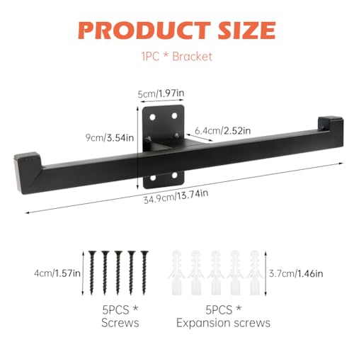 Backpack Leaf Blower Hanger, Heavy Duty Wall Mount Storage Holder for Backpack Blower, Sprayer, Chainsaw & Tacticals Gear, Garage Organizer Wall Mount Stand
