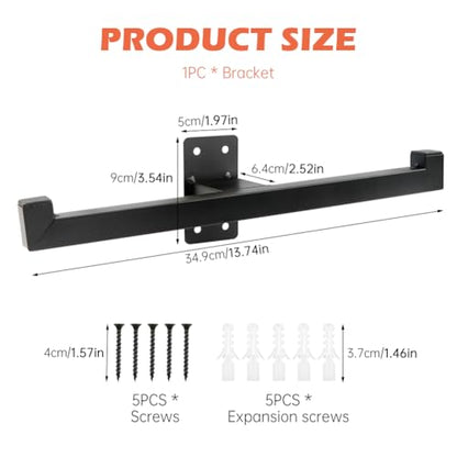 Backpack Leaf Blower Hanger, Heavy Duty Wall Mount Storage Holder for Backpack Blower, Sprayer, Chainsaw & Tacticals Gear, Garage Organizer Wall Mount Stand