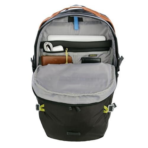 Eddie Bauer 28L Nomad Daypack, Hydration and Laptop Compatible, Carbon - color: Carbon, size: 28L