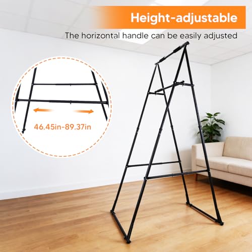 Generic Foldable Free Standing Pull Up Bar Station Adjustable Power Tower Dip Bar Pullup Fitness Equipment for Home Gym Strength Training