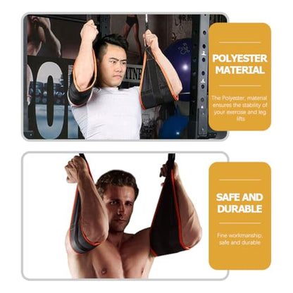 Professional Gym Ab Straps Hanging Ab Slings Fitness Accessory with Adjustable Suspension for Home Abdominal Training and Workout Equipment