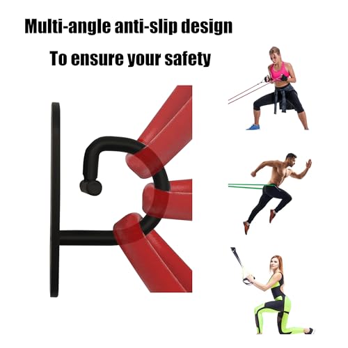 3 PCS Resistance Band Wall Anchor,Resistance Band Wall Anchor,Space Saving Wall Mount Workout Anchors for Home Gym Workouts，Body Weight Straps, Suspension Training, Exercise,Stretching,Yoga