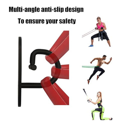 3 PCS Resistance Band Wall Anchor,Resistance Band Wall Anchor,Space Saving Wall Mount Workout Anchors for Home Gym Workouts，Body Weight Straps, Suspension Training, Exercise,Stretching,Yoga