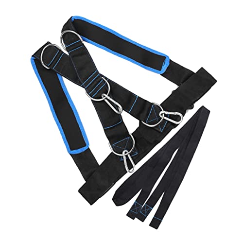BESPORTBLE Resistance Bands Set Pull up Bands Sled Workout Harness Fitness Strap Shoulder Strap Material Sturdy No- Strength Building