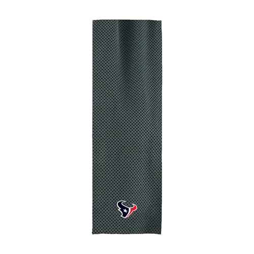 Northwest NFL Houston Texans Cooling Towel, 12" x 40", Charcoal - color: Houston Texans