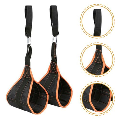 Professional Gym Ab Straps Hanging Ab Slings Fitness Accessory with Adjustable Suspension for Home Abdominal Training and Workout Equipment