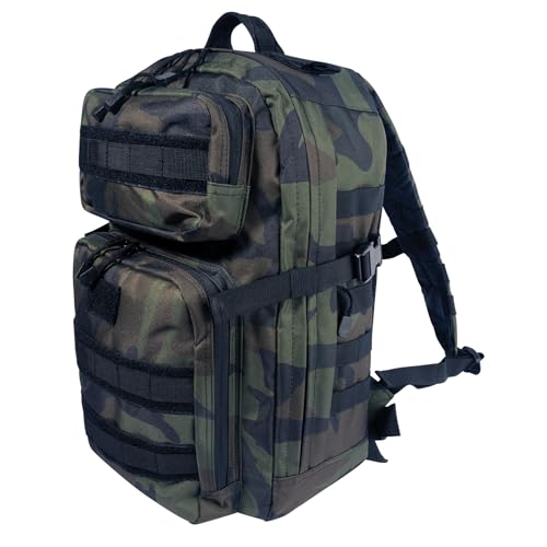 Rothco 22971: Midnight Camo Fast Mover Tactical Backpack - color: Midnight Woodland Camo