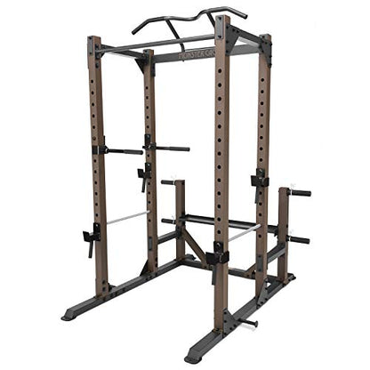 Steelbody Industrial Inspired Heavy Duty Home Gym System for Bodybuilding and Strength Training Available for Full Cage, Squat Rack and Power Tower - color: Kodiak Brown - Monster