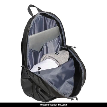 adidas Prime 7 Backpack for Laptop, School and Travel, 37L - color: Carbon Grey/Rose Gold