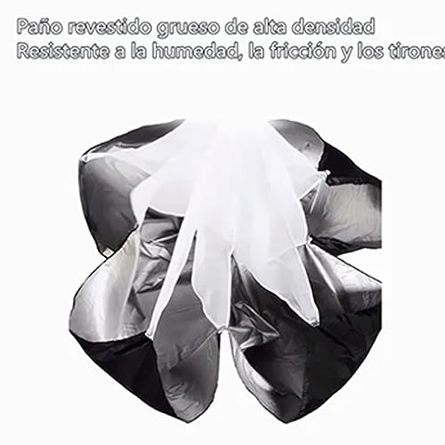 Speed Resistance Running Parachute Durable Adjustable Strap for Acceleration Training, Suitable for Track and Field Athletes, Coated Cloth