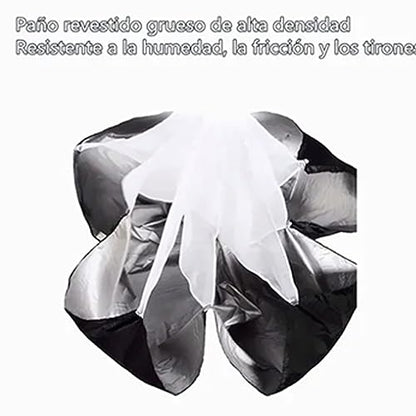 Speed Resistance Running Parachute Durable Adjustable Strap for Acceleration Training, Suitable for Track and Field Athletes, Coated Cloth