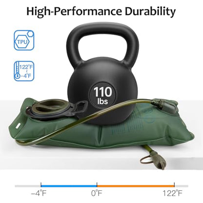 Hydration Backpack Tactical with 3L TPU Water Bladder: Hiking MOLLE Military Day Bag for Hunting for Men Women