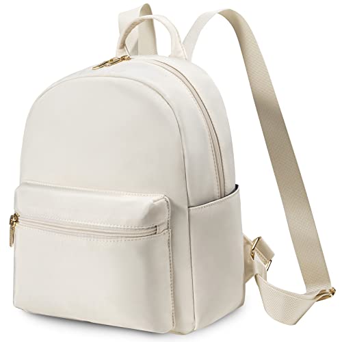 LOVEVOOK Backpack for Women Light Weight Waterproof Backpack Purses Daily Backpack… | Light Weight - color: Beige
