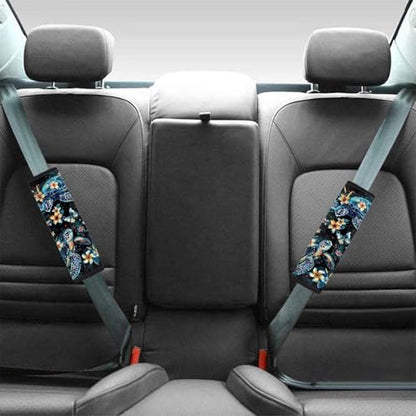 Dreaweet Car Seat Belt Cover Pad Sea Turtle Car Accessories Seatbelt Covers for Women Men 2 Pcs Seatbelt Cushion Seat Belt Covers Soft Comfy - color: Sea Turtle