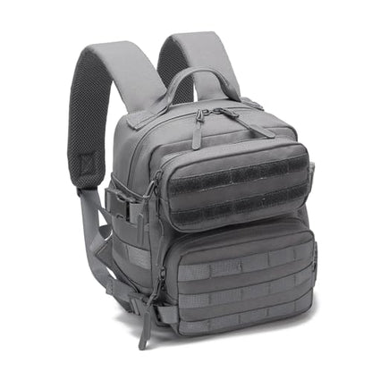 9L Mini Backpack for Men and Women, Small Backpack for Gym Hiking Travel Sports Running (Gray) - color: 9l-gray