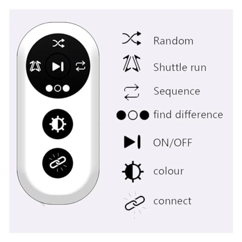 Reaction Training Light - 4 Modes Agile Fitness Light - Hand-Eye Coordination Training for Improve Speed, Agility and Reaction Time(3) - size: 3