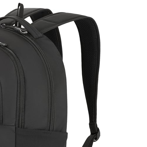 SwissGear Orientation Laptop Backpack, Black, 17"x12"x7" - color: Black, style: Orientation