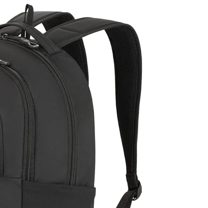 SwissGear Orientation Laptop Backpack, Black, 17"x12"x7" - color: Black, style: Orientation