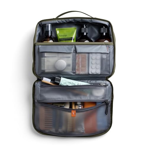 Bellroy Hanging Toiletry Kit Plus (8 Liter Travel Hanging Toiletry Bag) - SeaKelp - color: SeaKelp
