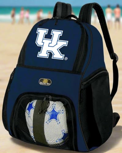 Broad Bay University of Kentucky Soccer Backpack or UK Wildcats Volleyball Bag Navy