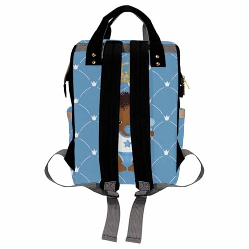 Customized Diaper Bag with Name, Personalized School Bag for Girls, Monogram Nappy Backpack with Thermal Pockets for Adults Kids, Large Capacity Waterproof Diaper Bag, Travel Gifts - color: Color-5