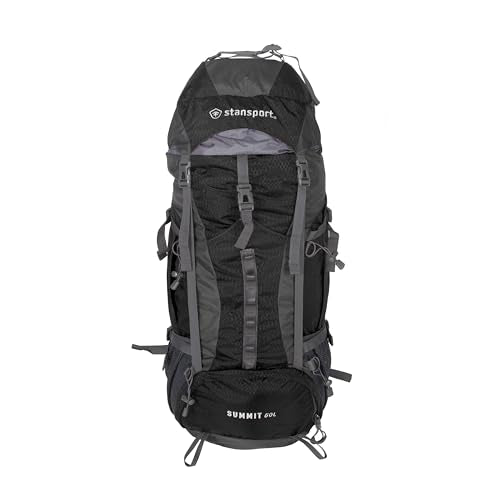 Stansport Internal Frame Pack, 50 Liter - Black, Standard (1015-20) - color: Black, size: 50 Liters