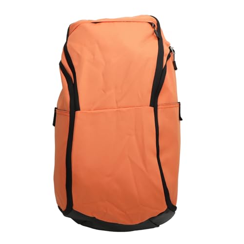Basketball Backpack, Large Capacity Sports Bag with Laptop Ball Compartment, Soccer Backpack, For Men Using in Sports, Gym, Travel - color: Orange