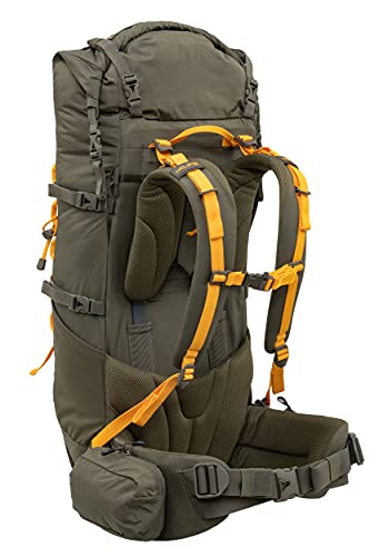 ALPS Mountaineering Nomad RT 50, Roll-Top Internal Frame Hiking Pack - color: Clay/Apricot