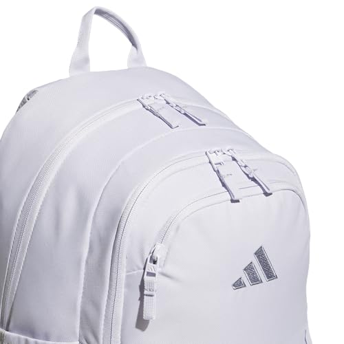 adidas Amplifier Backpack for Laptop, School and Gym, 28L, Frozen Purple/Silver Violet Purple/Regular, OSFA - color: Frozen Purple/Silver Violet Purple/Regular