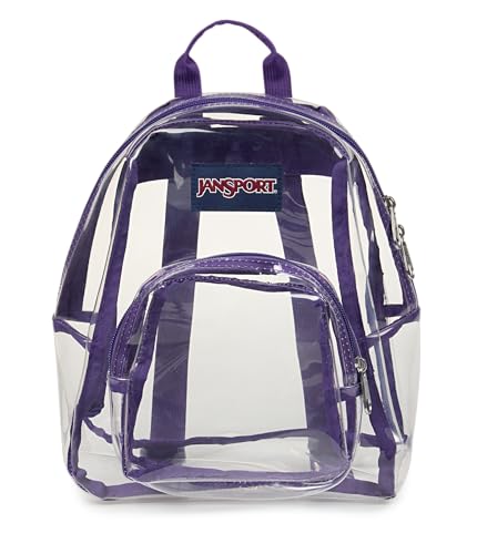 JanSport Mini Pack - Lightweight 10L Backpack with Adjustable Straps and Front Zipper Pocket - Perfect for Travel, Concerts, & Everyday Use, Grape Jelly - color: Grape Jelly, size: One Size