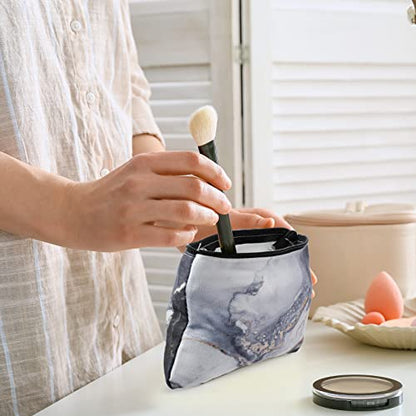 Reginary 20 Pcs Makeup Bags Gifts for Women Canvas Cosmetic Bags with Zipper Bulk Gift for Women Travel Purse Organizer Pouch Accessory, Toiletry Large Capacity, 7 x 4.3 Inch(Marble) - style: Marble