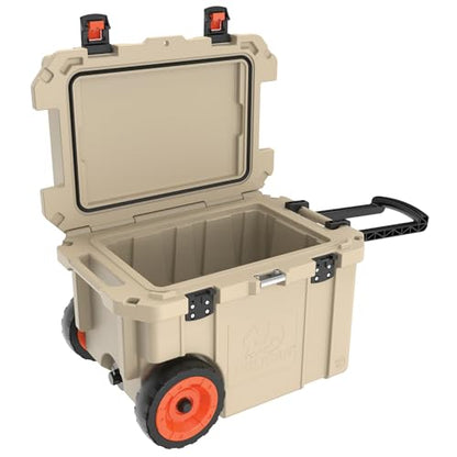 Pelican 45QT Elite Wheeled Cooler - color: Tan, style: 45 Quart