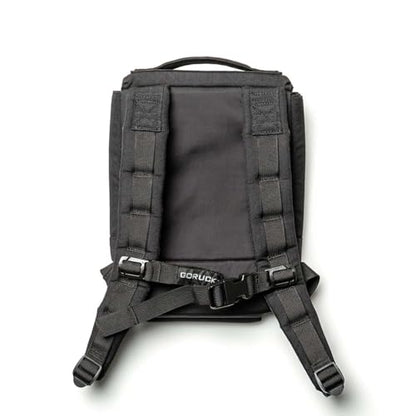GORUCK Ruck Plate Carrier 3.0 - Streamlined Weighted Rucking Backpack w/Ergonomic Back Support & Extra Padded Straps - Compatible Ruck Plates, Black - color: Black