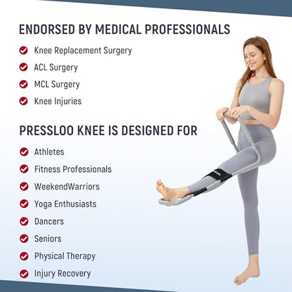 Hamstring Stretcher for Knee Extension & Pain Relief, Adjustable Low Back, Calf, Leg & Hip Stretching Device for Flexibility, ACL Surgery Recovery Physical Therapy Equipment - Upgraded 2025 - style: Upgraded 2.0