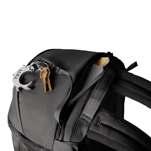 YETI Ranchero Backpack 18L, All-Day Utility Pack, Structured and Durable, Black - color: Black, size: 18L
