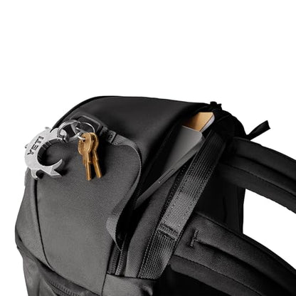 YETI Ranchero Backpack 18L, All-Day Utility Pack, Structured and Durable, Black - color: Black, size: 18L