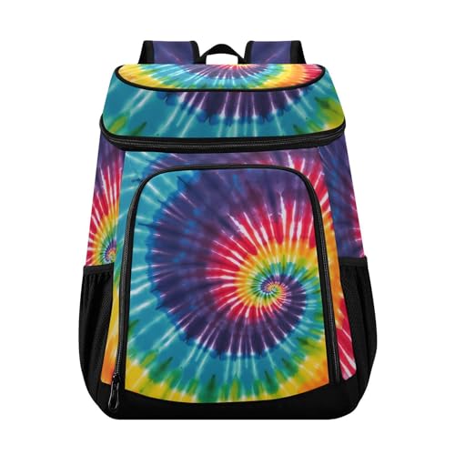Tropical Pineapples Fruits Cooler Backpack Insulated Leak Proof Beach Cooler Bag Soft Lunch Picnic Hiking Camping Backpack Cooler - color: A01
