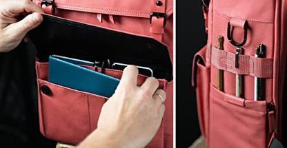 VINTA PETRA Waterproof Laptop Backpack - Keep Your Tech Safe and Dry On the Go - Fits Laptops Up to 16 Inches