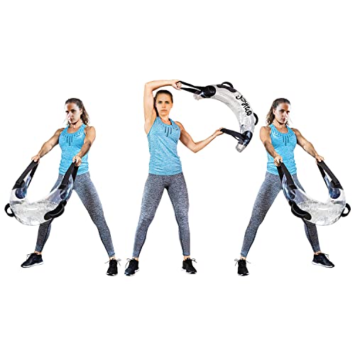 JOYPLUS Aqua Bag Workout, Adjustable Training Bag and Power Bag with Water, Core and Balance Trainer, Portable Stability Fitness &Full Body Exercise Equipment for Weight