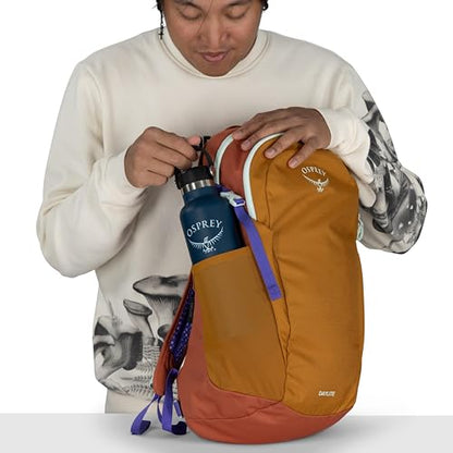 Osprey Daylite Commuter Backpack - Lightweight Everyday Bag with Laptop Sleeve, Bottle Pockets, Shaleafy Print/Frosty Mint - color: Shaleafy Print Frosty Mint