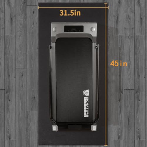 PROIRON Heavy Duty Exercise Equipment Mat, Treadmill Mat - 45"x32", 48"x24", 78"x36" - Floor Protector for Home Gym, Exercise Bike, Weight Bench, Rowing Machine, Cross Trainer - size: 45"x32"