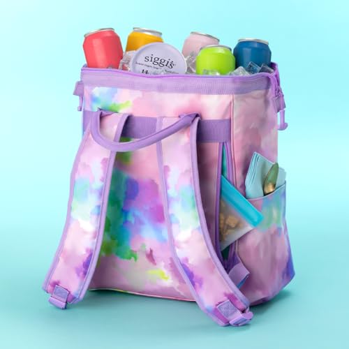 Swig Life Packi Backpack Cooler, Insulated Cooler, Waterproof Beach Bag, 24 Cans, Lightweight Insulated Coolers - color: Cloud Nine