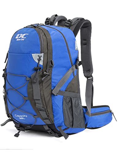 Diamond Candy Waterproof Hiking Backpack for Men and Women, Lightweight Day Pack for Travel Camping | Waterproof - color: Darkblue