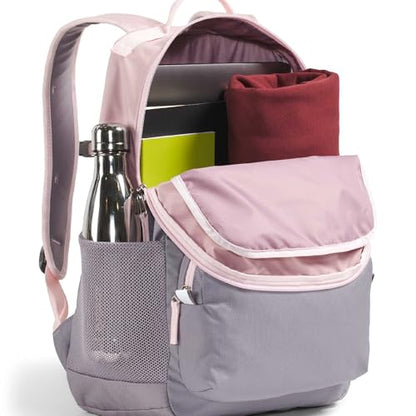 THE NORTH FACE Teen Chuckwalla Daypack - Travel Backpack, Laptop Sleeve, Reflective Safety Details, Adjustable Strap, Metal Pink/Transcendent Grey/Pale Blossom, One Size - color: Metal Pink/Transcendent Grey/Pale Blossom