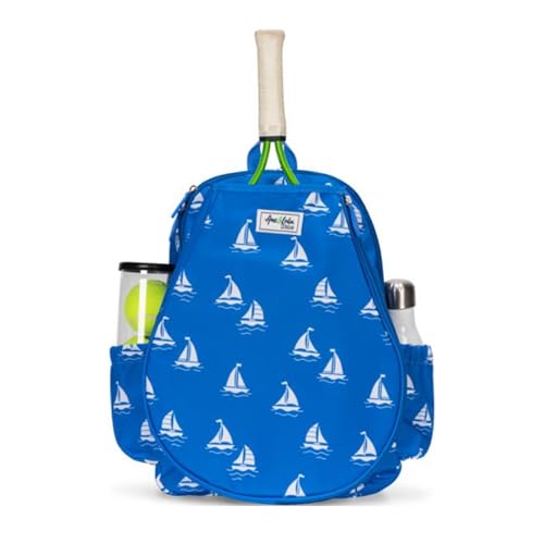 Ame & Lulu Little Love Tennis Backpack - color: Sail Away