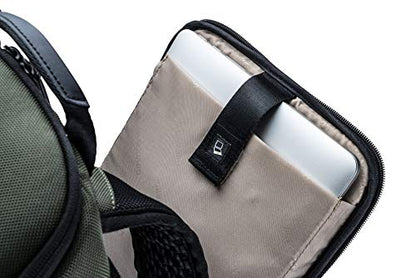 VANGUARD VEO Select 46BR Camera Backpack, Green - Slim Profile, Rear Access, 13" Laptop Storage, Tripod Carry - color: Green, size: 46